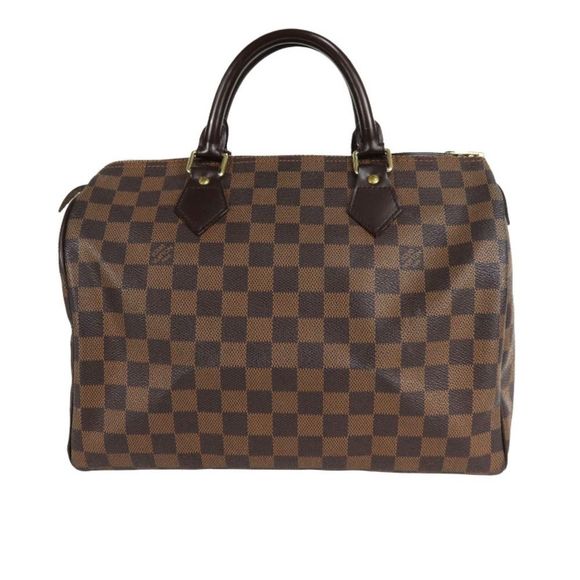 Louis Vuitton Speedy 30 Damier Handbag Brown - Picture 1 of 11
